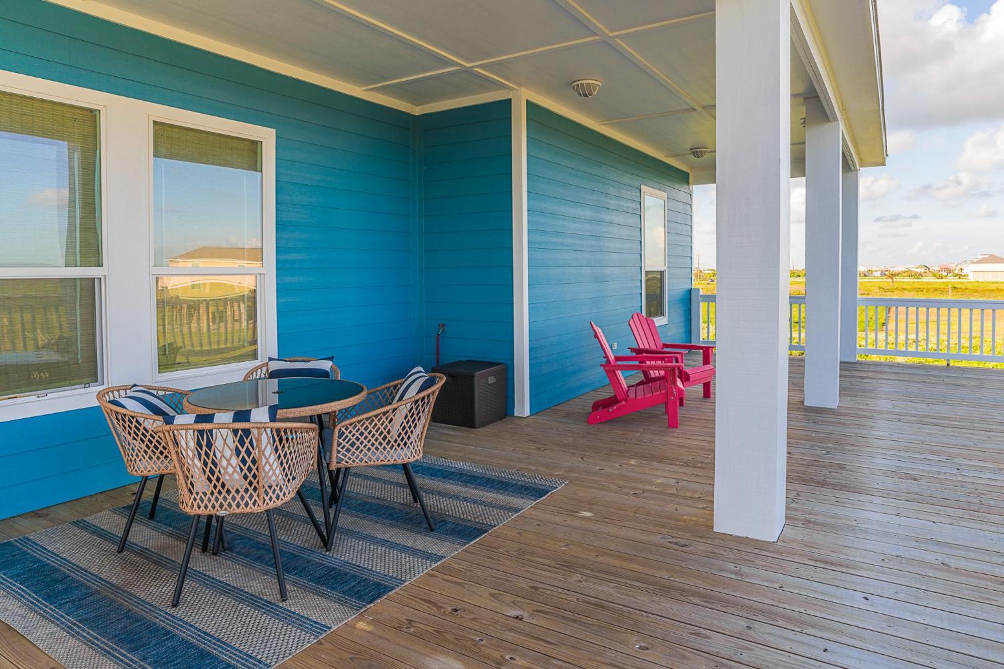 Вилла Thebluebee- Stunning Ocean Views With Firepit Bolivar Peninsula Экстерьер фото